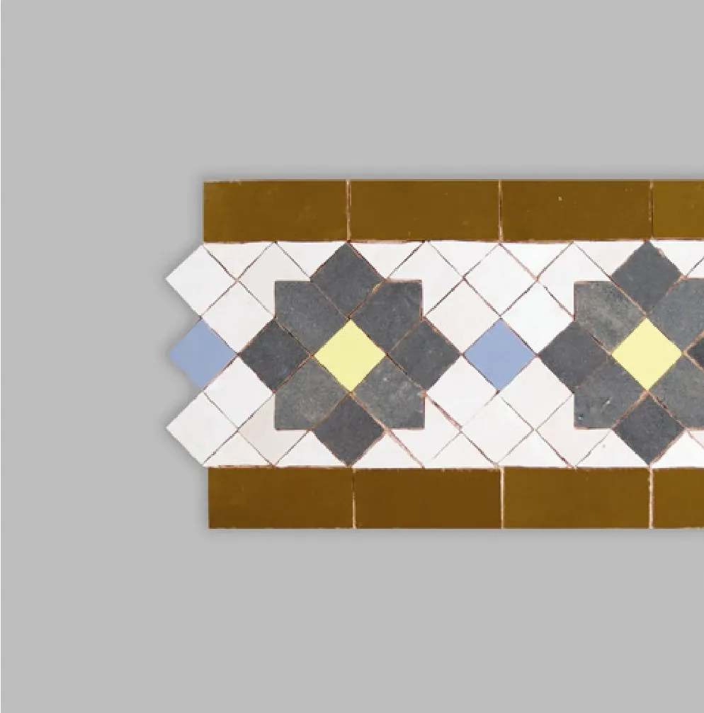 Al Sefrioui handmade Moroccan zellige