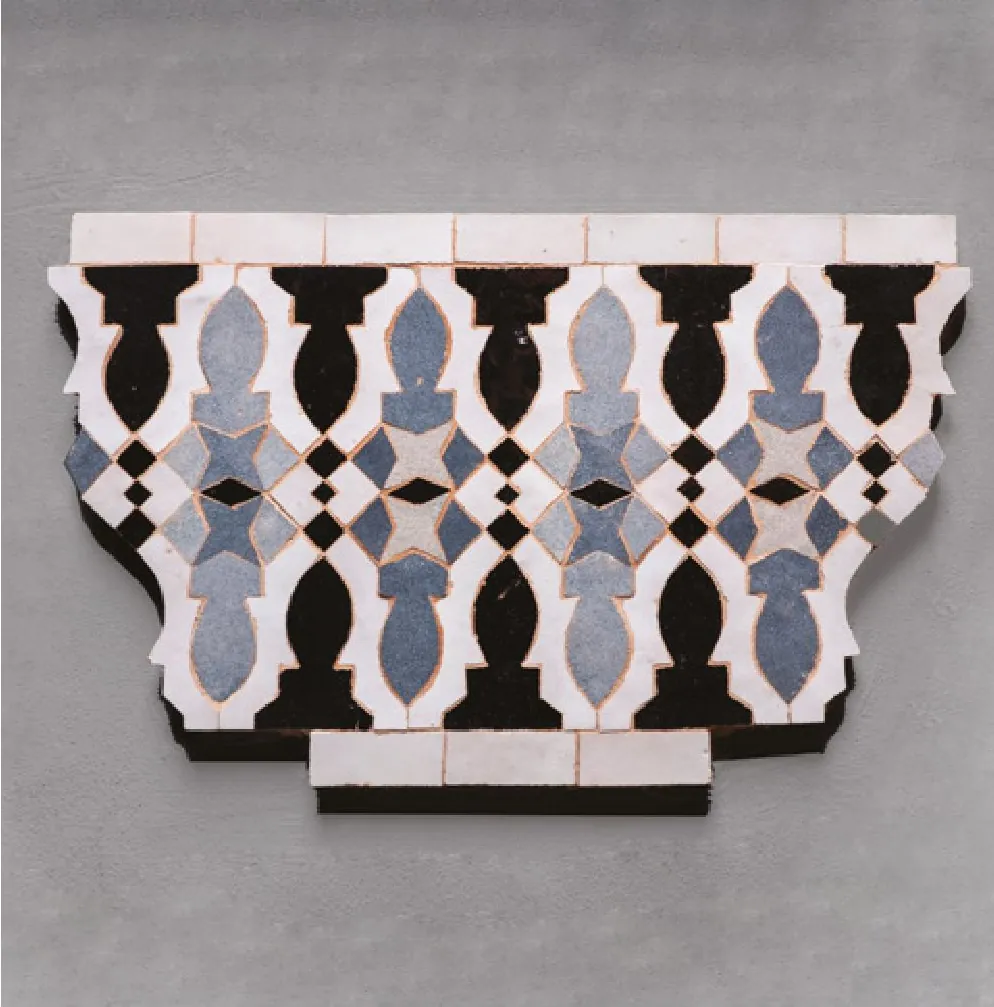 Bachire handmade Moroccan zellige