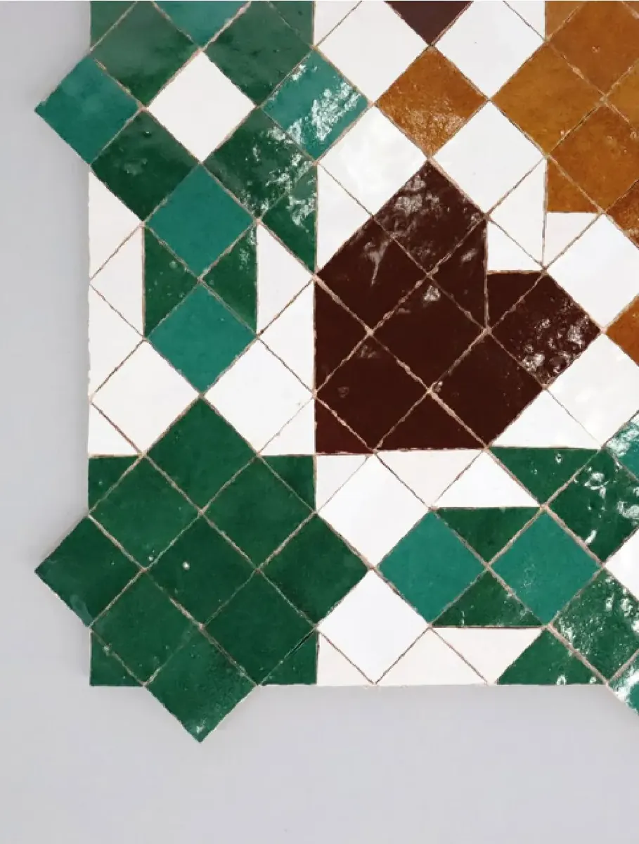 Jivas handmade Moroccan zellige