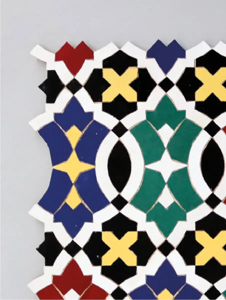 Salouane handmade Moroccan zellige