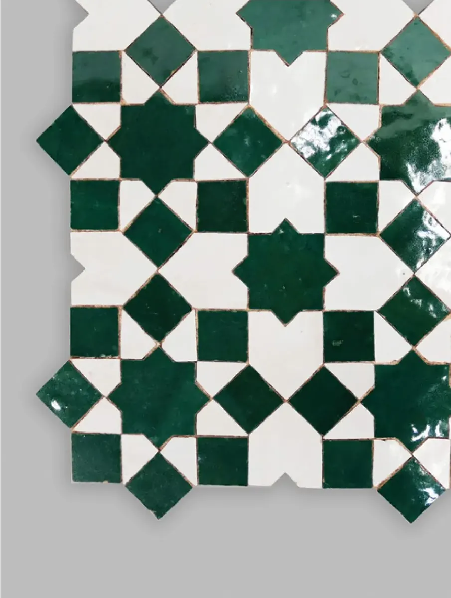 Tergafa handmade Moroccan zellige